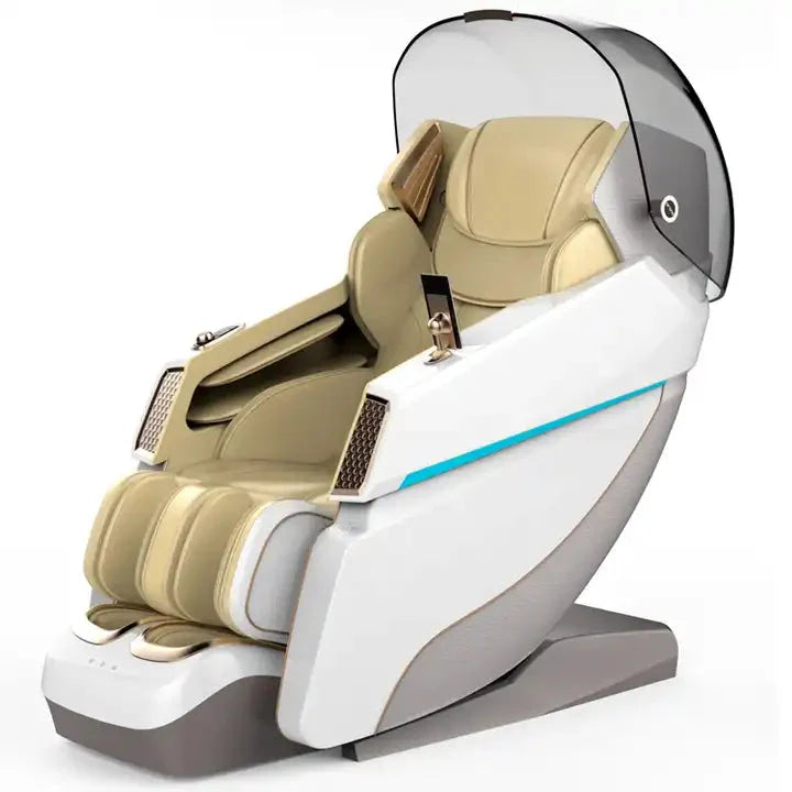 Luxury AI Voice 4D Full Body Heating Massage Chair - Shiatsu Kneading - SL Golden Massage